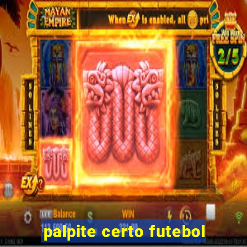 palpite certo futebol